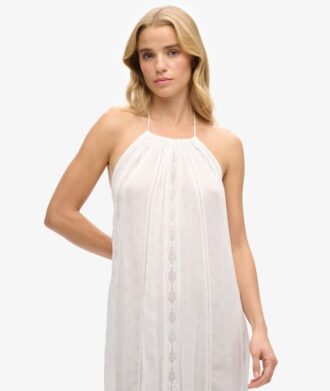 Midi-Kleid mit Neckholder
