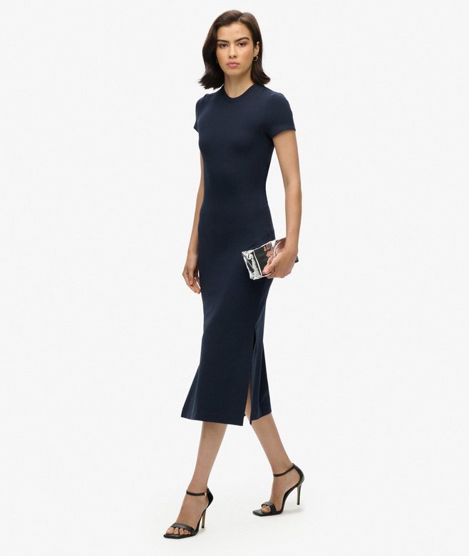 Midi-T-Shirt-Kleid Midi-T-Shirt-Kleid