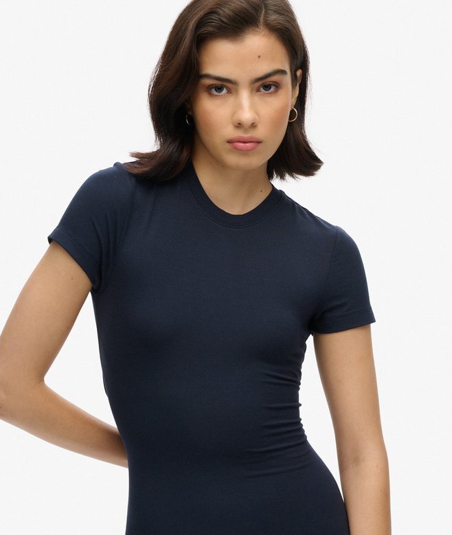 Midi-T-Shirt-Kleid Midi-T-Shirt-Kleid