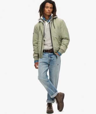 Militär-Hooded-Jacke MA1