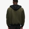 Militär-Hooded-Jacke MA1 Militär-Hooded-Jacke MA1