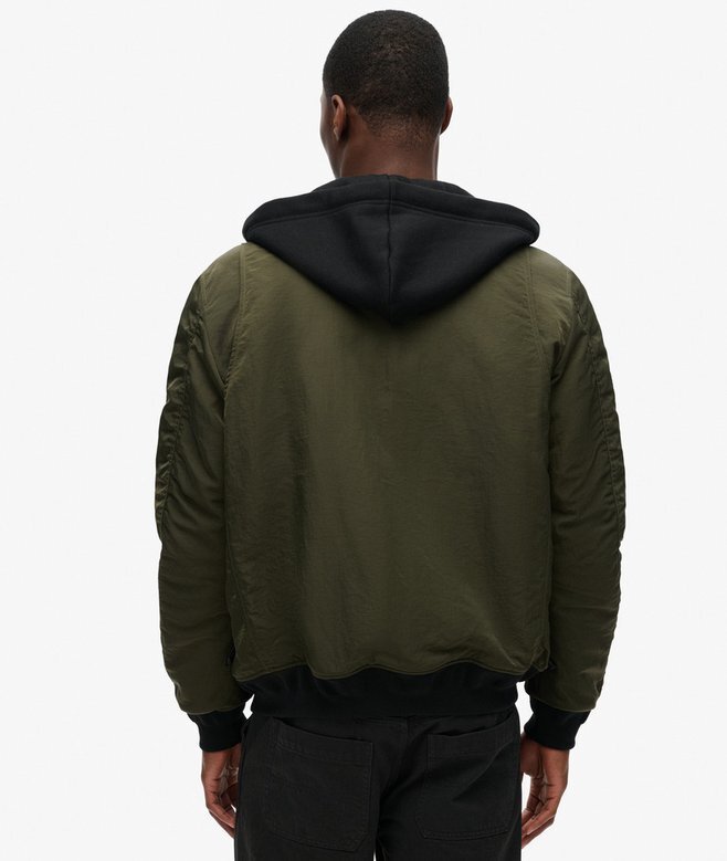 Militär-Hooded-Jacke MA1 Militär-Hooded-Jacke MA1