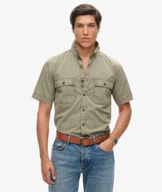 Militär-Kurzarm-Shirt