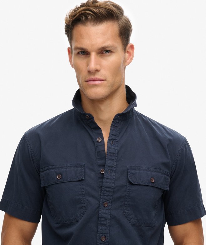 Militär-Kurzarm-Shirt Militär-Kurzarm-Shirt