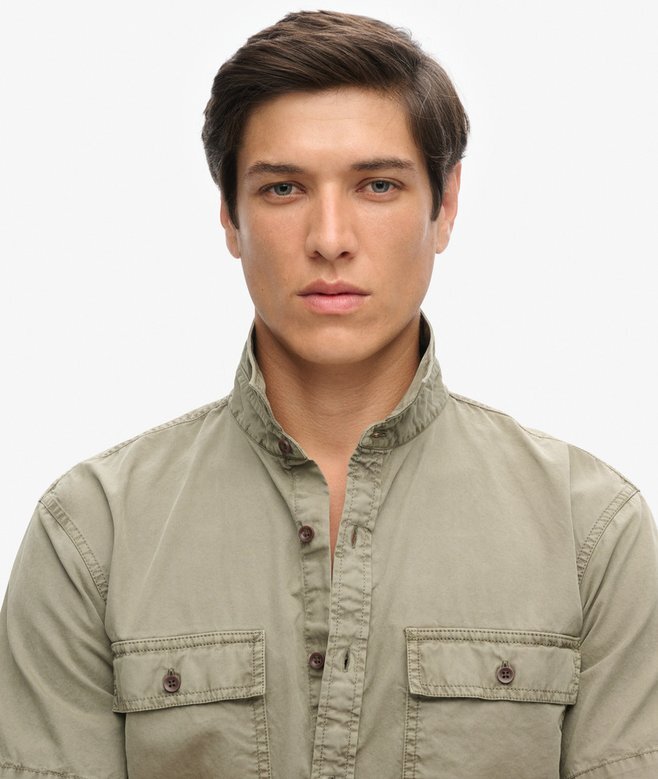 Militär-Kurzarm-Shirt Militär-Kurzarm-Shirt
