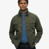 Militär-Overshirt-Jacke Militär-Overshirt-Jacke