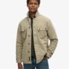 Militär-Overshirt-Jacke Militär-Overshirt-Jacke