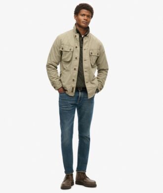 Militär-Overshirt-Jacke