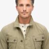 Militär-Overshirt-Jacke
