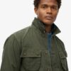Militär-Overshirt-Jacke Militär-Overshirt-Jacke