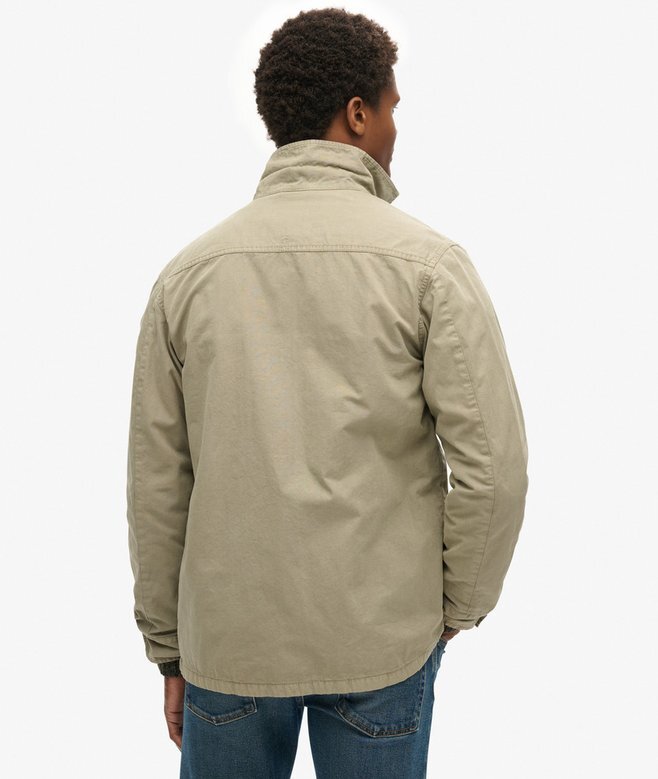 Militär-Overshirt-Jacke Militär-Overshirt-Jacke