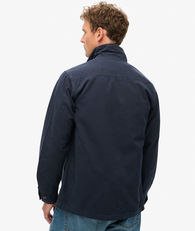 Militär-Overshirt-Jacke Militär-Overshirt-Jacke