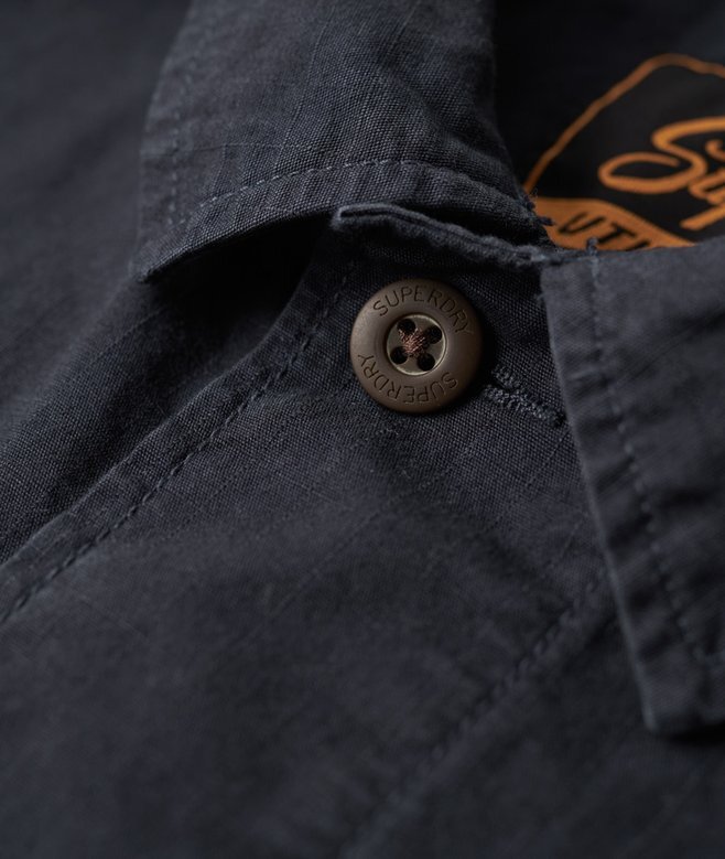 Militär-Overshirt-Jacke Militär-Overshirt-Jacke