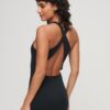 Mini-Bodycon-Kleid mit gekreuztem Rücken