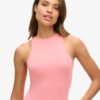 Mini-Bodycon-Kleid mit gekreuztem Rücken