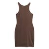 Mini-Bodycon-Kleid mit gekreuztem Rücken