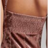 Mini-Cami-Kleid aus Samt Mini-Cami-Kleid aus Samt