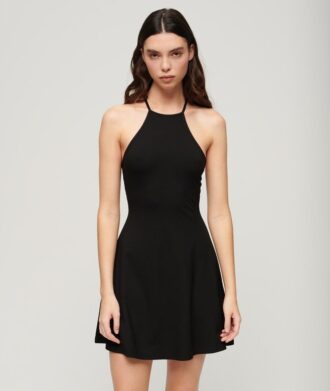 Mini-Jersey-Kleid im Fit-and-Flare-Stil