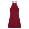 Mini-Jersey-Kleid im Fit-and-Flare-Stil