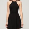 Mini-Jersey-Kleid im Fit-and-Flare-Stil