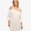 Mini-Kleid mit Cold-Shoulder-Ausschnitt Mini-Kleid mit Cold-Shoulder-Ausschnitt