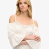 Mini-Kleid mit Cold-Shoulder-Ausschnitt Mini-Kleid mit Cold-Shoulder-Ausschnitt