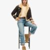 Mini-Stiefel aus Wildleder und Sherpa Mini-Stiefel aus Wildleder und Sherpa