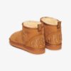 Mini-Stiefel aus Wildleder und Sherpa Mini-Stiefel aus Wildleder und Sherpa