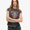 Motley Crue X Superdry T-Shirt mit Flügelärmeln Motley Crue X Superdry T-Shirt mit Flügelärmeln