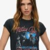 Motley Crue X Superdry T-Shirt mit Flügelärmeln Motley Crue X Superdry T-Shirt mit Flügelärmeln