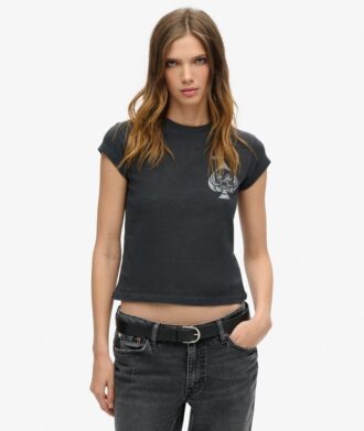 Motörhead X Superdry T-Shirt mit Flügelärmeln