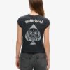 Motörhead X Superdry T-Shirt mit Flügelärmeln Motörhead X Superdry T-Shirt mit Flügelärmeln