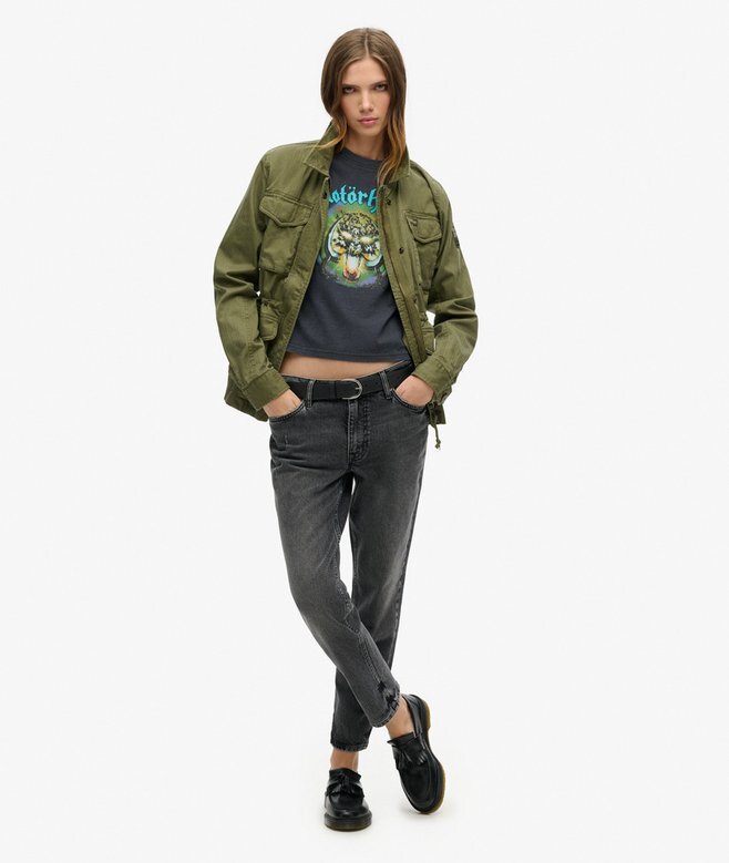 Motörhead X Superdry T-Shirt mit Flügelärmeln Motörhead X Superdry T-Shirt mit Flügelärmeln