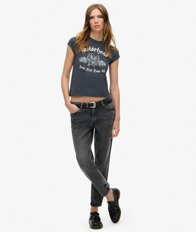 Motörhead X Superdry T-Shirt mit Flügelärmeln Motörhead X Superdry T-Shirt mit Flügelärmeln
