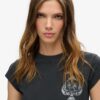 Motörhead X Superdry T-Shirt mit Flügelärmeln Motörhead X Superdry T-Shirt mit Flügelärmeln