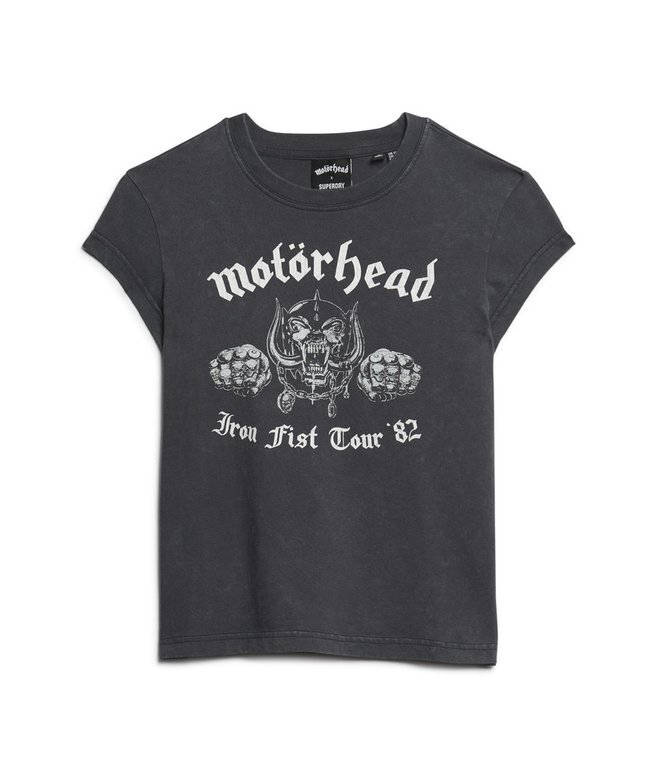 Motörhead X Superdry T-Shirt mit Flügelärmeln Motörhead X Superdry T-Shirt mit Flügelärmeln