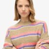 Multi Stripe Crew Pullover Multi Stripe Crew Pullover