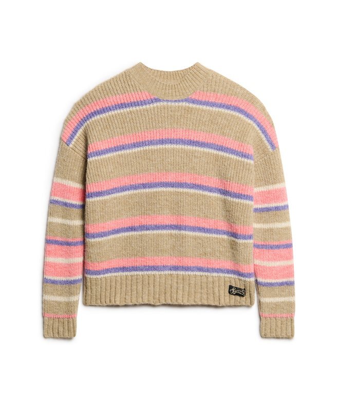 Multi Stripe Crew Pullover Multi Stripe Crew Pullover