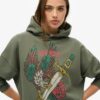 Neo Trad Tattoo Relaxed Kapuzenpullover Neo Trad Tattoo Relaxed Kapuzenpullover