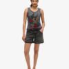 Neo Trad Tattoo Tanktop mit Rundhalsausschnitt Neo Trad Tattoo Tanktop mit Rundhalsausschnitt