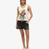 Neo Trad Tattoo Tanktop mit Rundhalsausschnitt Neo Trad Tattoo Tanktop mit Rundhalsausschnitt