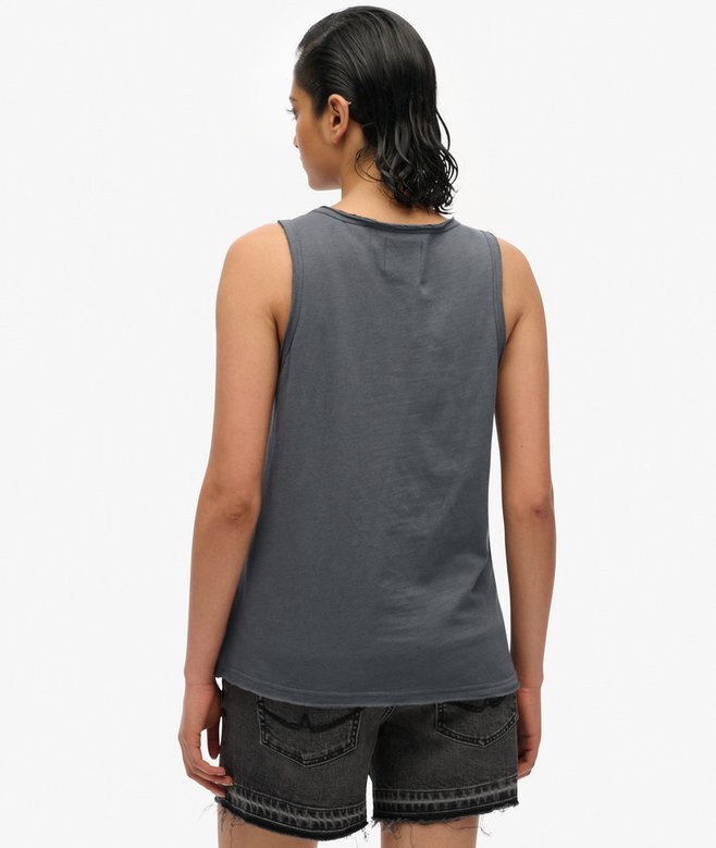 Neo Trad Tattoo Tanktop mit Rundhalsausschnitt Neo Trad Tattoo Tanktop mit Rundhalsausschnitt