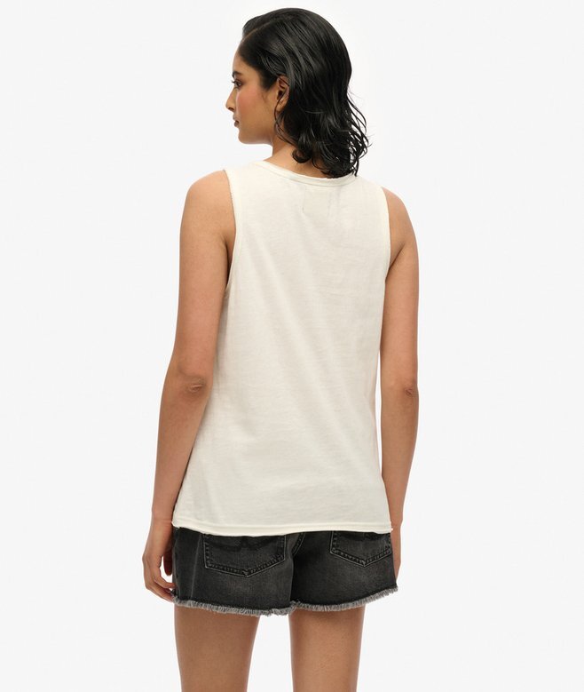Neo Trad Tattoo Tanktop mit Rundhalsausschnitt Neo Trad Tattoo Tanktop mit Rundhalsausschnitt