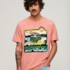 Neon Travel Graphic Loose T-Shirt