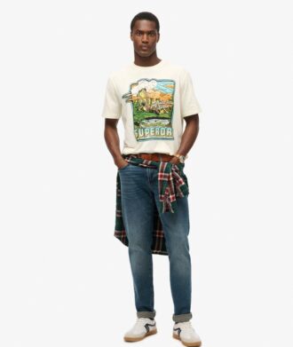Neon Travel Graphic Loose T-Shirt