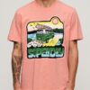 Neon Travel Graphic Loose T-Shirt