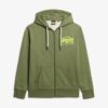 Neon Vintage Logo Graphic Zip Kapuzenpullover Neon Vintage Logo Graphic Zip Kapuzenpullover