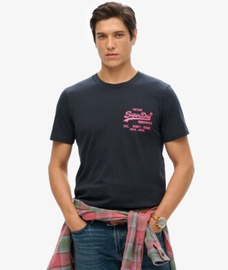 Neon Vintage Logo T-Shirt