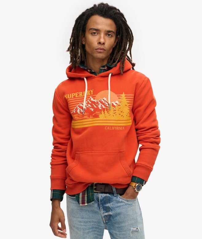 Outdoor Graphic Stripe Kapuzenpullover Outdoor Graphic Stripe Kapuzenpullover