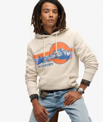 Outdoor Graphic Stripe Kapuzenpullover Outdoor Graphic Stripe Kapuzenpullover